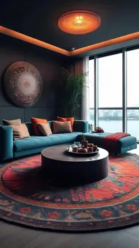 people around a rectangle table with laptops open collaborating