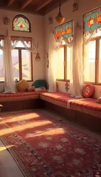 people around a rectangle table with laptops open collaborating